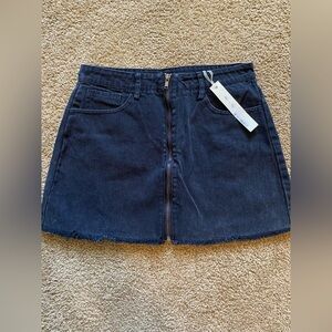 She + Sky Charcoal Mini Skirt